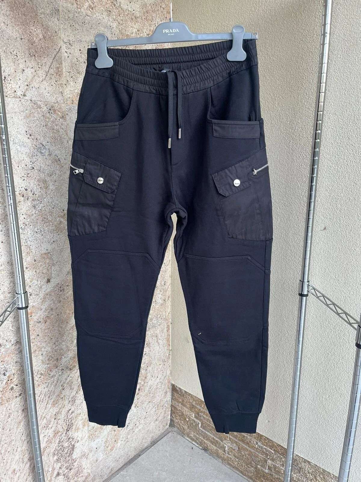 Alexander McQueen — Alexander McQueen , Combo Cargo Pants in Black BNWOT M
