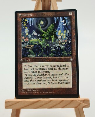 Sunstone Ice Age  Magic Karte  MTG  englisch (Sonnenstein)