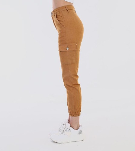 Ladies Womens Combat Trousers Stretch Cargo Elasticated Joggers Leggings NEW - Picture 44 of 50