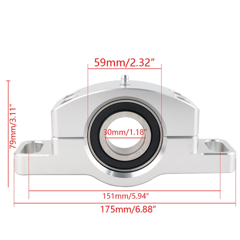 Cojinete portador de eje de transmisión doble para Polaris Ranger 570 XP 1000 RZR XP 900 1000 Foto 2 de 4