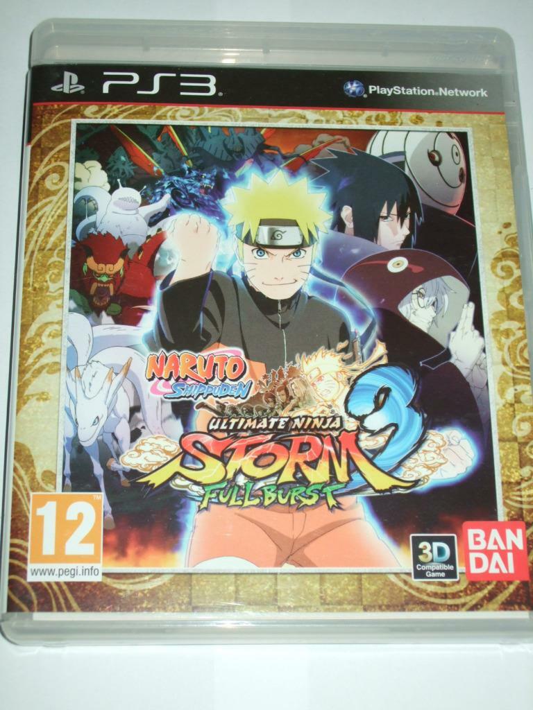 Naruto Shippuden Ultimate Ninja Storm 3 Full Burst Playstation 3 PS3 ""FREE P&P""
