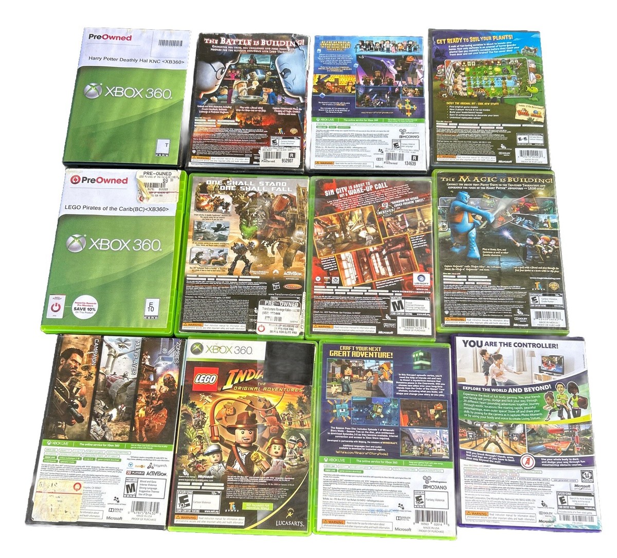 Lot Of 12 XBOX 360 Games | eBay