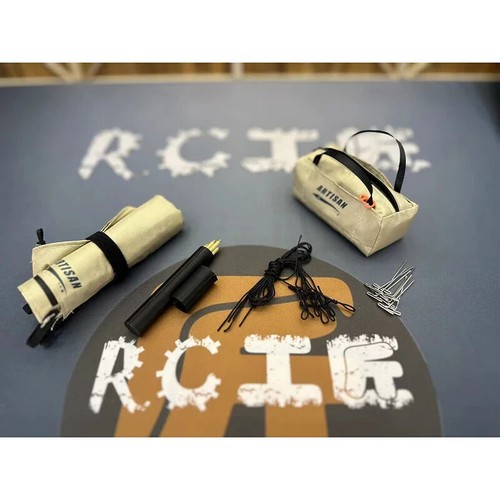 Outdoor Mini Tent Canopy Rainstorm Package for 1/10 RC Crawler Car Traxxas TRX4 - Picture 12 of 13