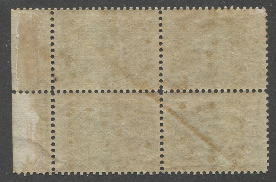 纽芬兰·斯科特邮票 #45 SG #47 1c 绿色维多利亚女王 6 块完好全新无标签 — 第 2/2 张图片