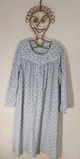 Aria Collection Nightgown Nightdress Snowflakes So Soft Warm Fuzzy Size Large