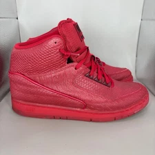 Nike Air Python Red Snakeskin High Top Sneakers Men's Size 10.5