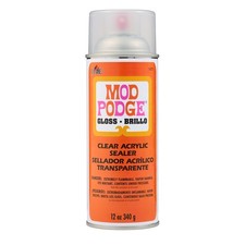 Mod Podge Spray Acrylic Sealer that is Specifically Formulated to Seal Craft Pro