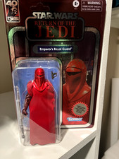 Star Wars Black Series Emperor's Royal Guard Carbonized Graphite 40TH Holo