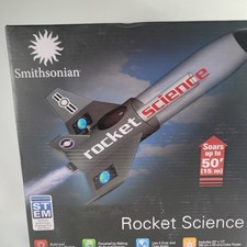 Smithsonian ROCKET SCIENCE Kit Build  Launch Reusable Stem Kids Toy