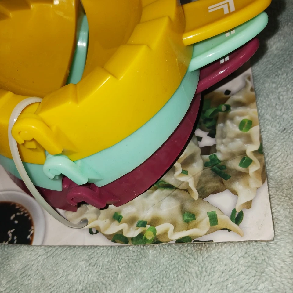 Sharper Image 3pc Dough Press Set. Durable Construction. 4x6 Brand New.  - Image 2 of 4