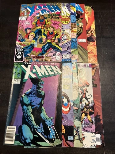 X-Men Lot 10 Comics Marvel Comics Uncanny X-Men Keys 282 11 24 268 152 1ST APP