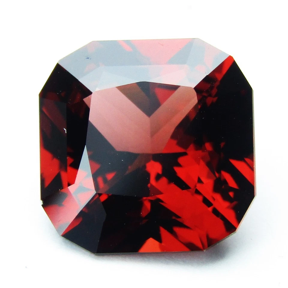 6.29Cts Genuine Natural Pyrope Garnet 11.1mm Cushion Cut Loose Africa Gemstone - Image 4 of 4