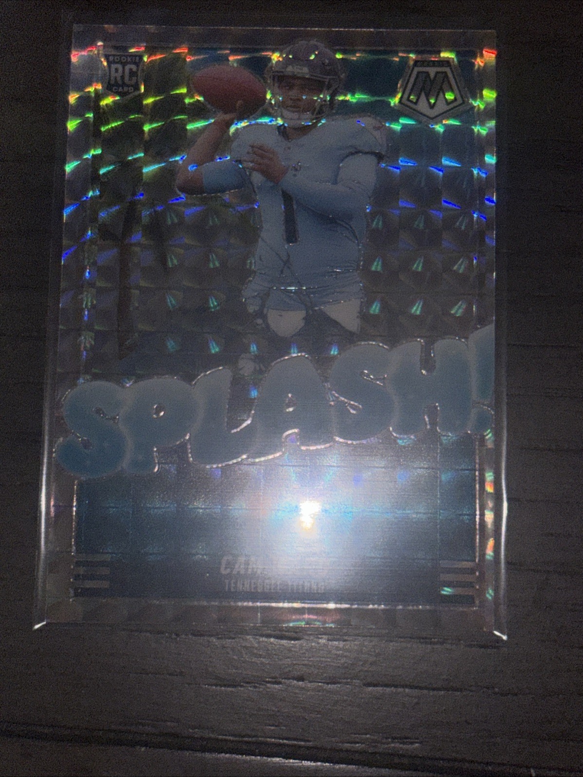 2025 Panini Mosaic Splash Silver Prizm Cam Ward RC