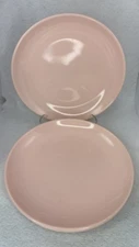 Project62 Avesta Pink Stoneware Dinner Plates 10.2in Discontinued Set of 3