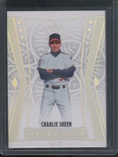 2025 Leaf Spectacular Baseball Silver #38 Charlie Sheen 8/10