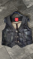Wissmach, Jeans Weste, Dunkelblau, 36