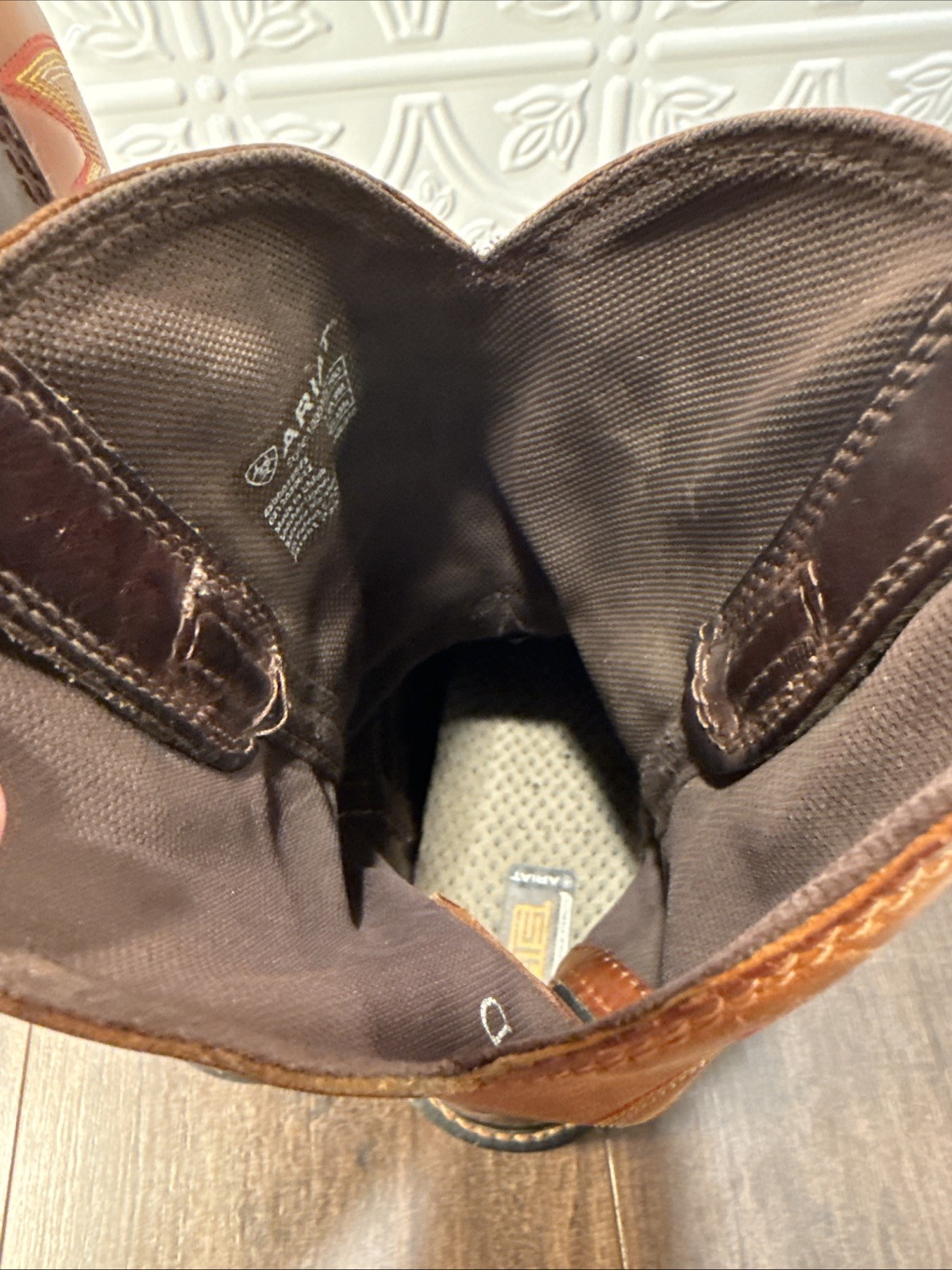 Ariat WorkHog Wide Square Toe Work Boot Dark Eart… - image 6