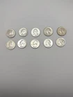 1964 Silver Proof Washington Quarters Lot of 10 90% Silver Gem BU #21