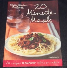 Weight Watchers pro points cookbook - 20 minute meals - Sue Ashworth