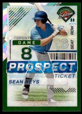 2024 Panini Prospecrts Ticket Cracked Ice Sean Keys #165