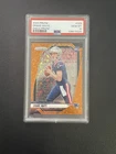 2024 Panini Prizm ● 329 Drake Maye RC ● Orange Disco Prizm 💎 PSA 10 💎
