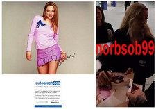 AMANDA SEYFRIED SIGNED MEAN GIRLS 8x10 PHOTO w/EXACT VIDEO PROOF & AUTOGRAPH COA