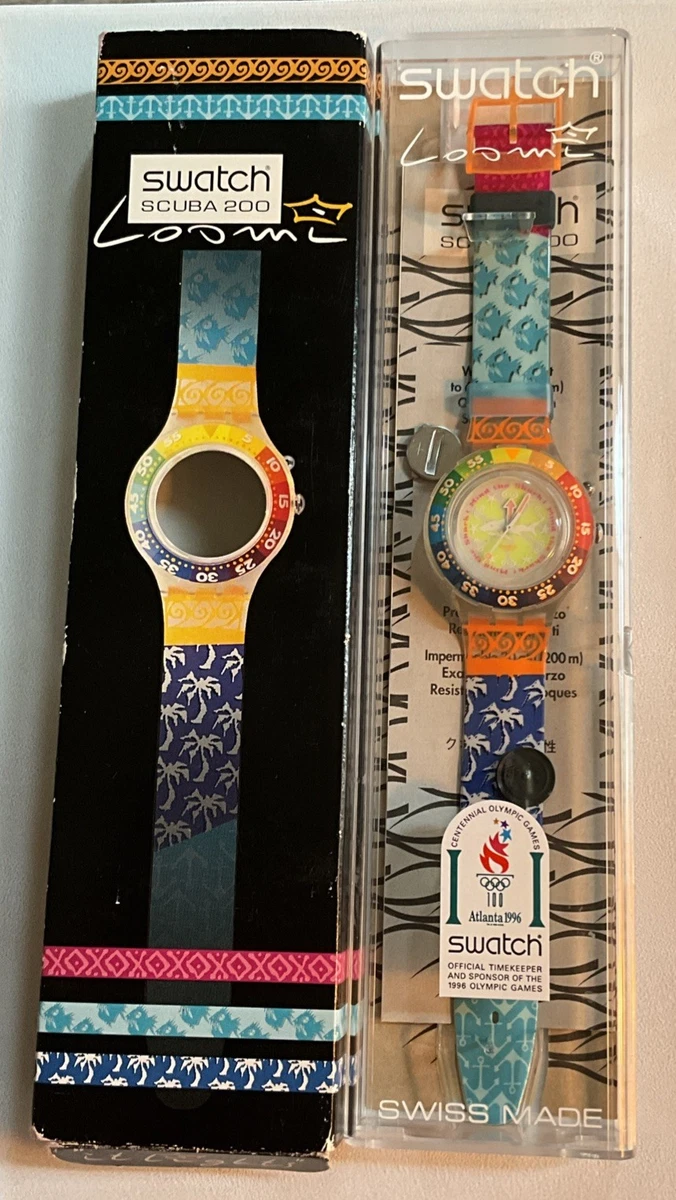 Swatch Plastic Case 200 m (20 ATM) Water Resistance Wristwatches