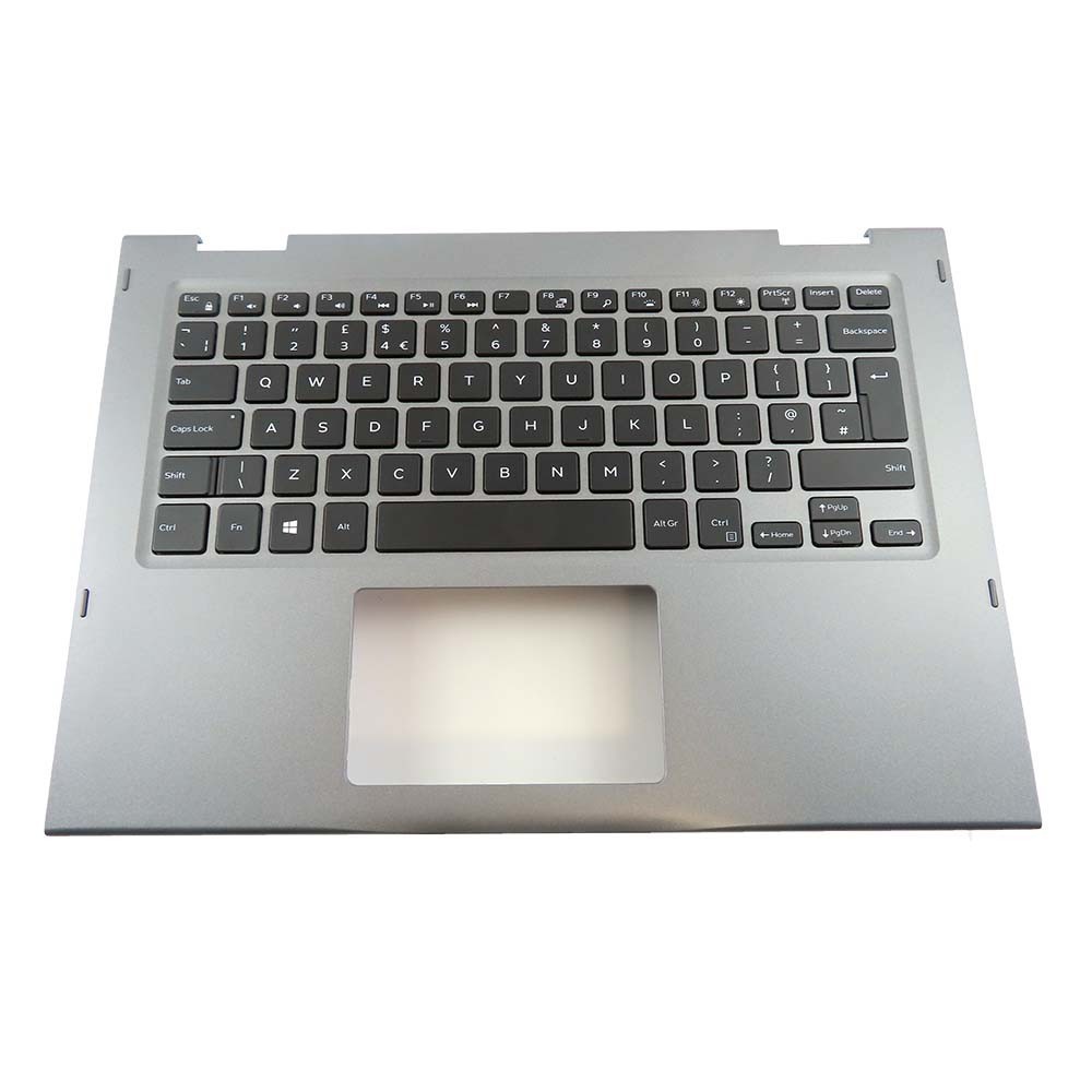 UK Backlit Keyboard Palmrest Assembly for Dell Inspiron 5368/5378 - 6TTX1