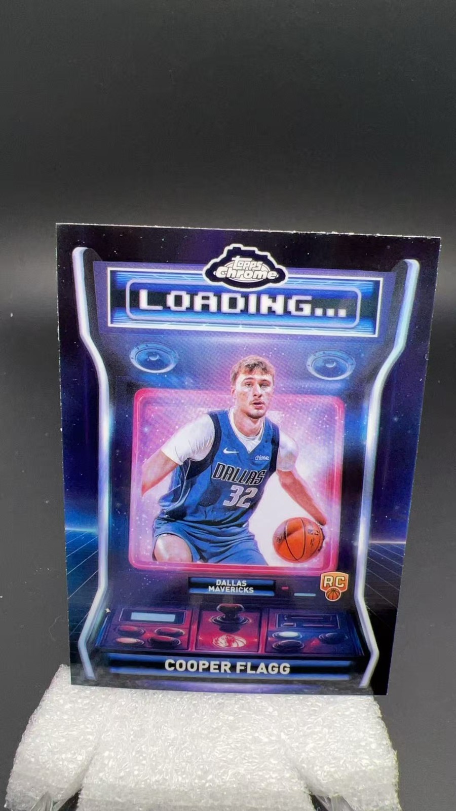 2025-26 Topps Chrome Cooper Flagg RC Rookie Loading Mavericks #18295 S
