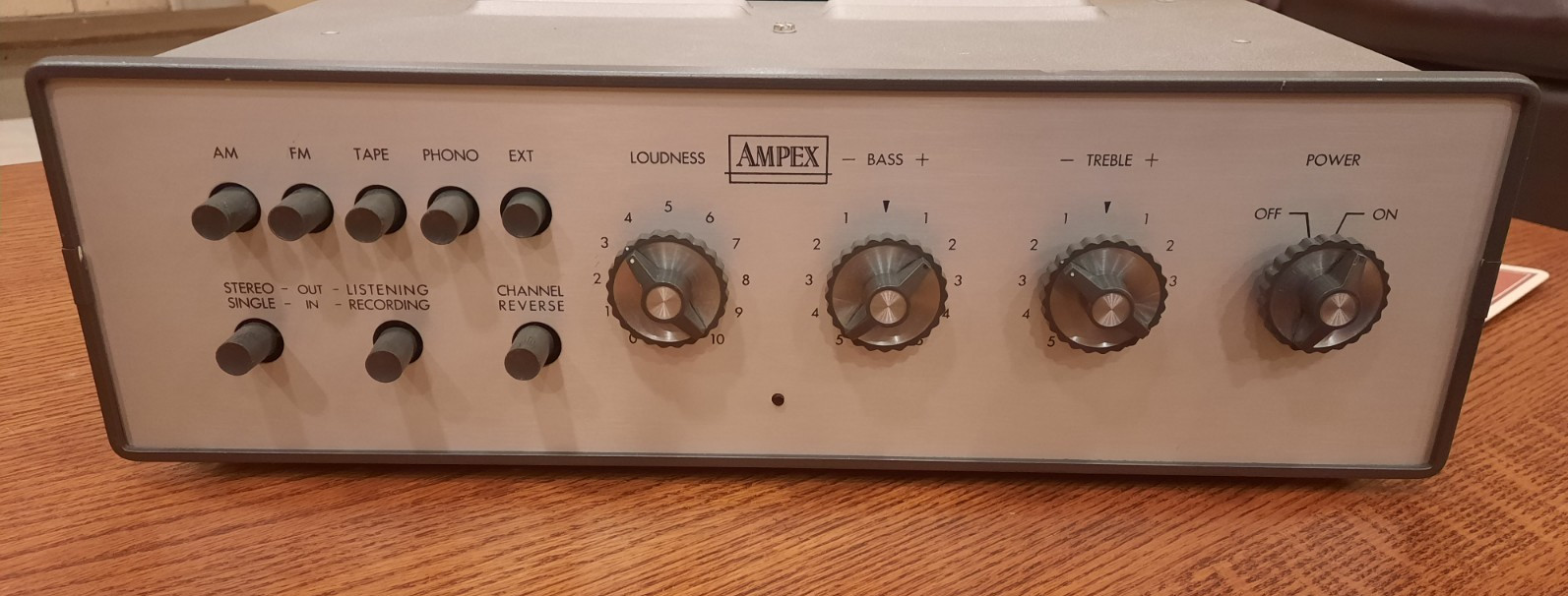 Vintage 1960s AMPEX 403 Audio Tube Preamplifier (From Ampex Crescendo)