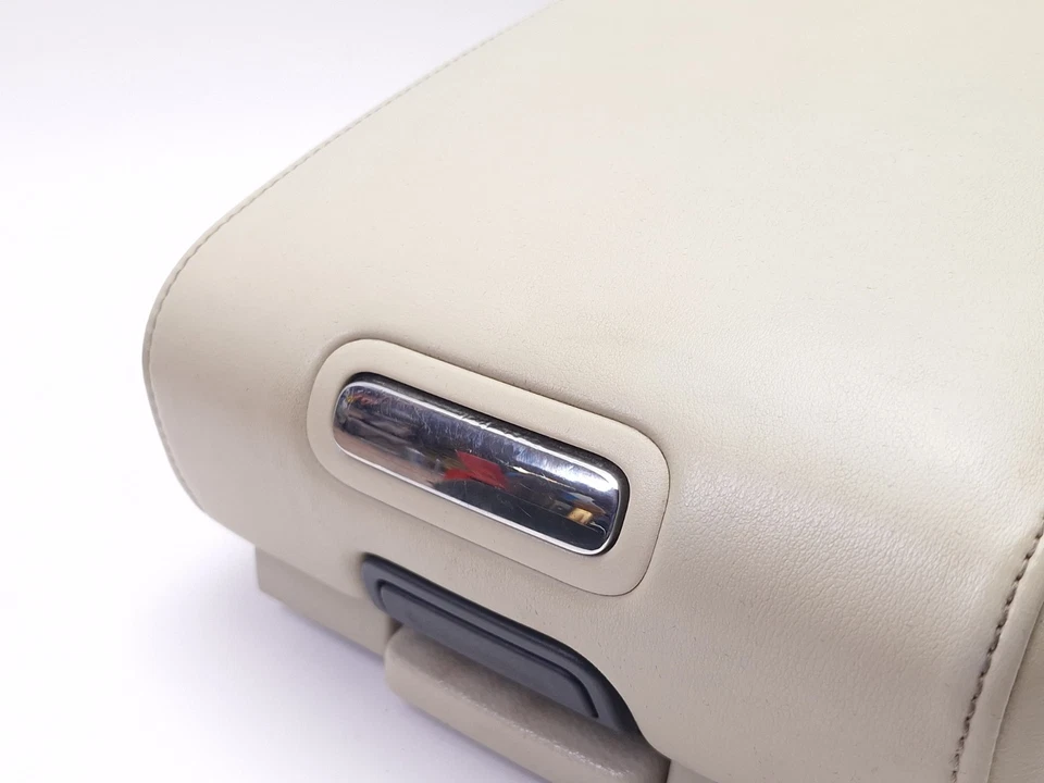 2006-2008 Infiniti FX35 Tan Center Console Armrest Lid Assembly Leather OEM - Image 2 of 4