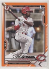 2021 Bowman Prospects Orange Border 18/25 Ivan Johnson #BCP-149 06y2