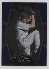2022 Panini Select Premier Level Retail Blue Prizm Clayton Kershaw #149 0it8