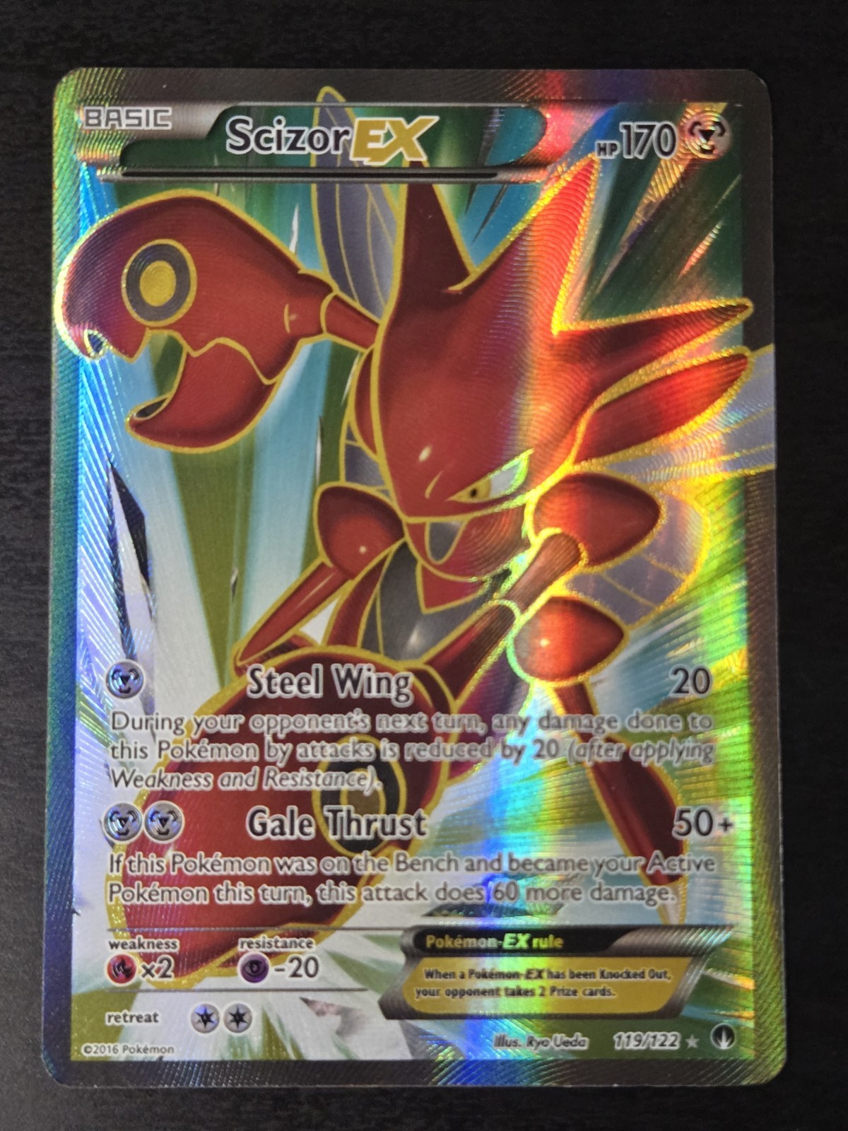 Scizor EX 119/122 - BREAKPoint - Ultra Rare - Pokemon
