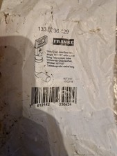 Franke Slotted Rectangular Telescopic Overflow Kit, part number 133.0036.429.