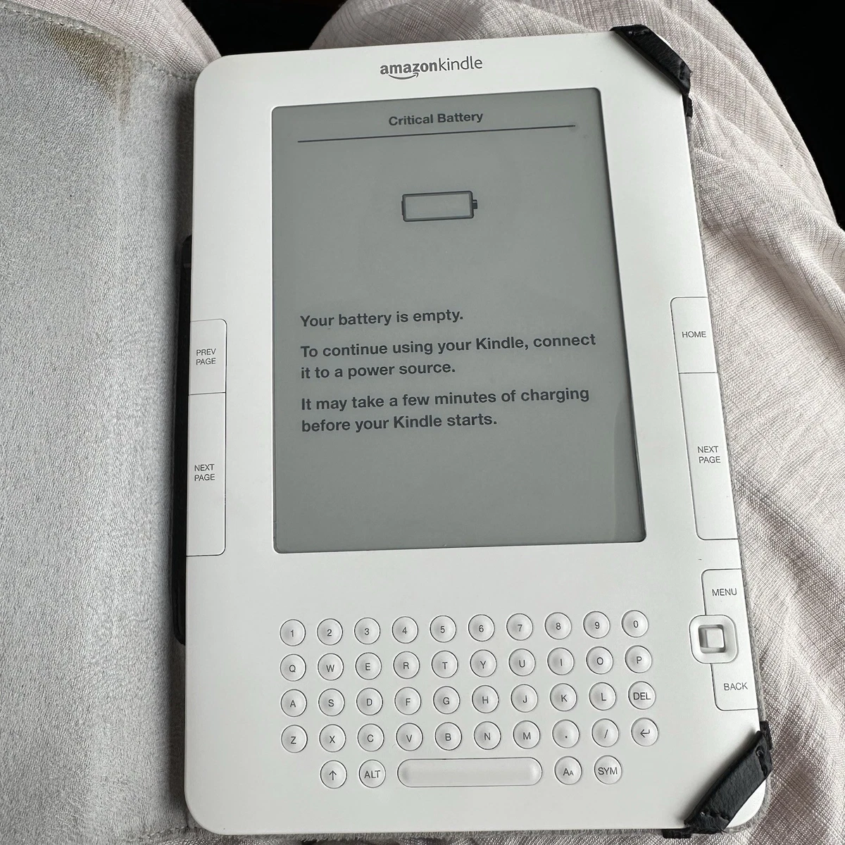 Kindle ホワイト Amazon Kindle (2nd Generation) White eBook Readers for sale | eBay
