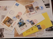 5 x Olympic, Olympics, Olympia, Jeux Olympiques, Olimpiada, 1944 Woldenberg, FDC