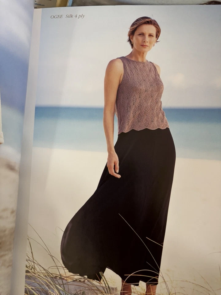 JM04  Jaeger Handknits Knitting Magazine #4 from 2000 - 16 designs - Image 4 of 4