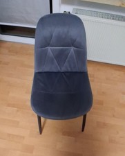 Grey Dining Chairs In Perfect Condition Set Of Six For 125€