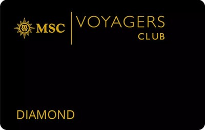 MSC Voyagers Club Diamond Card Kreuzfahrt für 3 Jahre