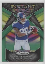 2017 Panini Prizm Instant Impact Green Prizm Evan Engram #20 jg5