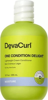 DevaCurl One Condition Delight LightWeight Cream Conditioner 12 fl oz 355 ml