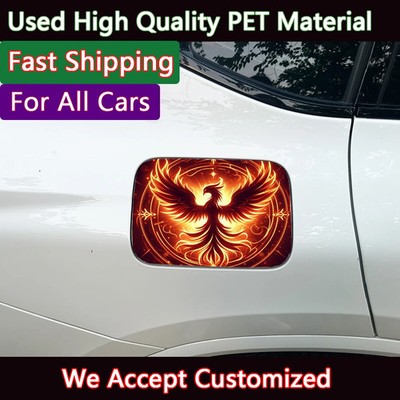 Animal Phoenix Waterproof Car Fuel Tank Cap Sticker Sunscreen Decal Car Stickers