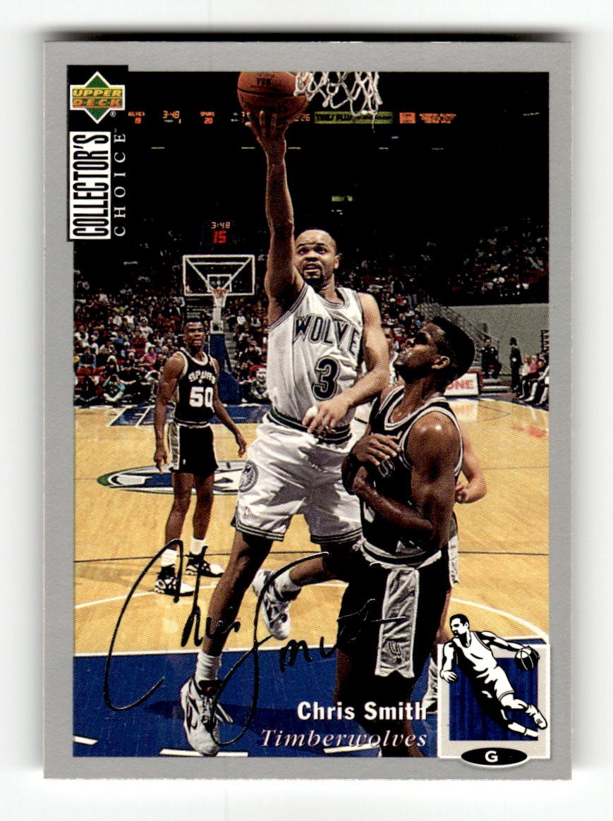 1994-95 Collector's Choice #46 Chris Smith Silver Signature