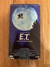 MCA Home Video E.T. the Extra-Terrestrial Dee Wallace NTSC Sci-Fi VHS 1982
