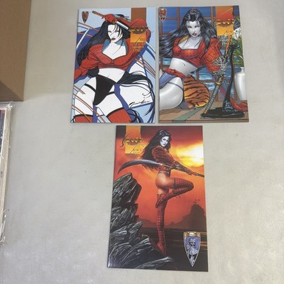 Shi: Senryaku #1 #2 #3 Complete Set 1-3 Crusade Comics 1995 Billy Tucci (SH04)