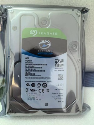Seagate SkyHawk ST6000VX001 6TB 3.5'' Internal Hard Drive Disk SATA 6.0Gb/s 256MB