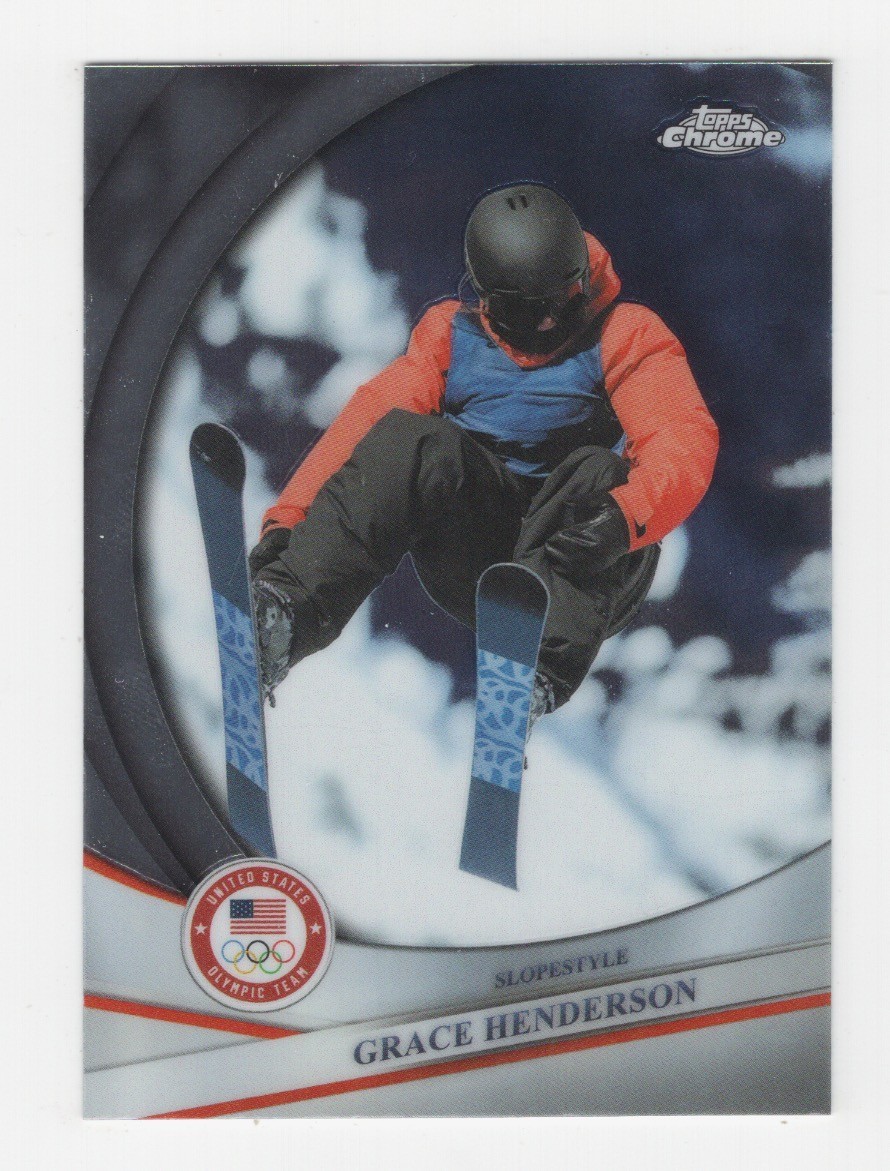 2026 TOPPS CHROME WINTER U.S. OLYMPIC TEAM CARDS FROM #1-200 PICK YOUR CARD