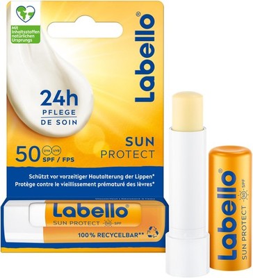 Labello Sun Protect LSF 50 Lippenpflege Wasserdicht mit hohem