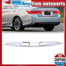 For Honda Accord Sedan 2013-2015 Rear Trims Chrome Molding Tail Gate Cover Trim